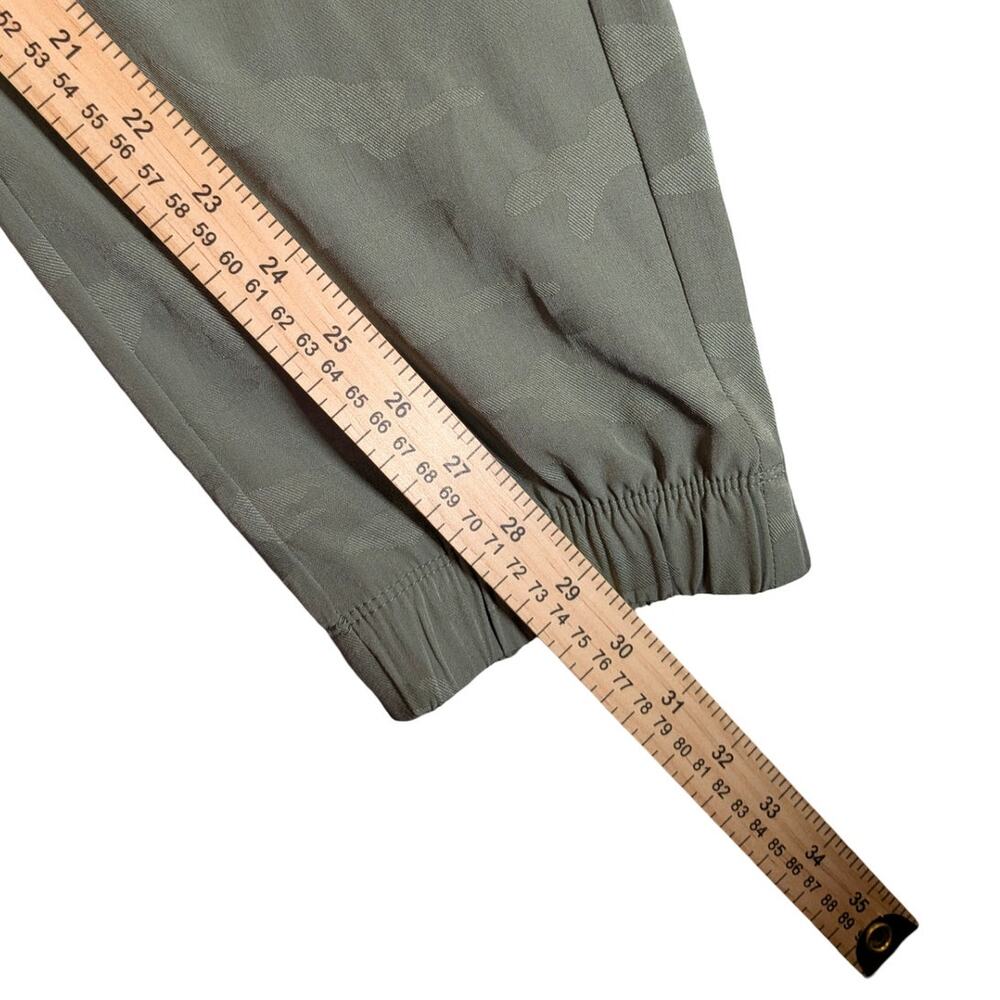 Healing Hands Purple Label Jogger Scrub Pants Womens XL Green Camo Jacquard - Picture 6 of 8